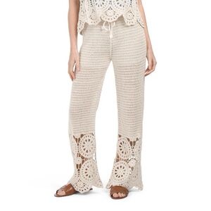 Solitaire NWT Crochet Pants new SIZE S/M